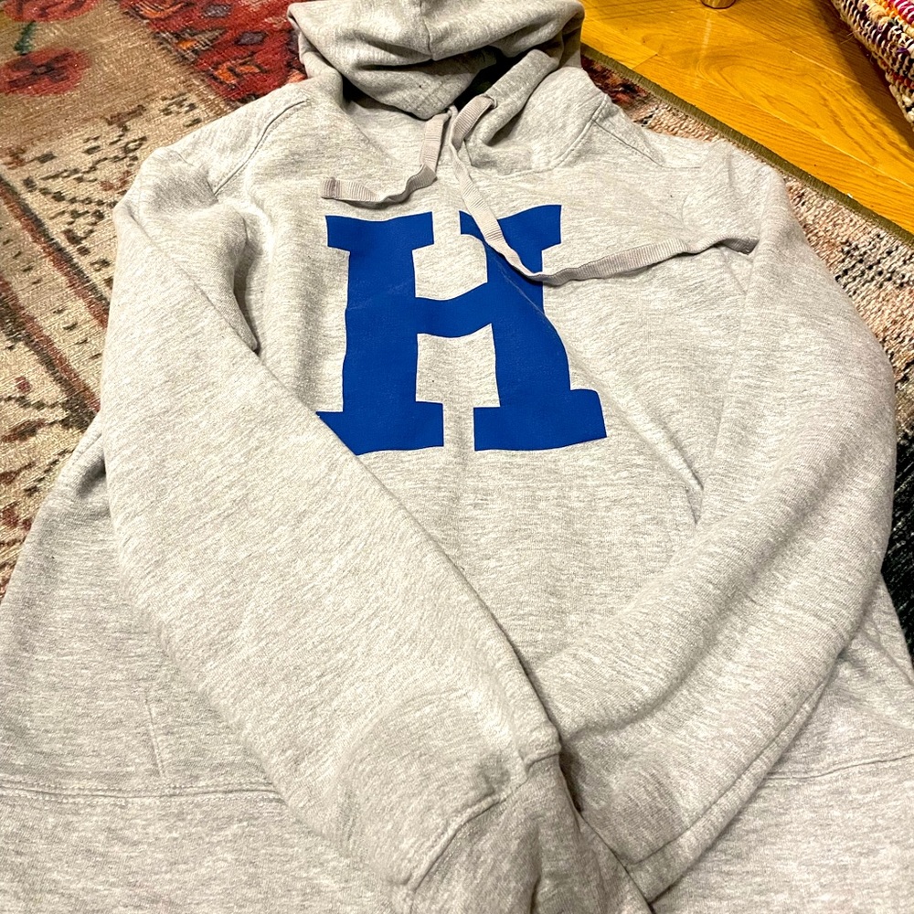 Gray “H” hoodie! Size small.  Never been worn (no tags!)